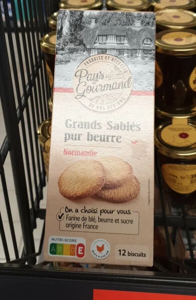Grands sablés pur beurre