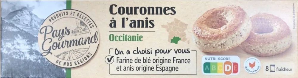 Couronnes à l’anis