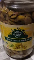 Olives vertes rondelles