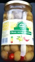Olives vertes pimentées