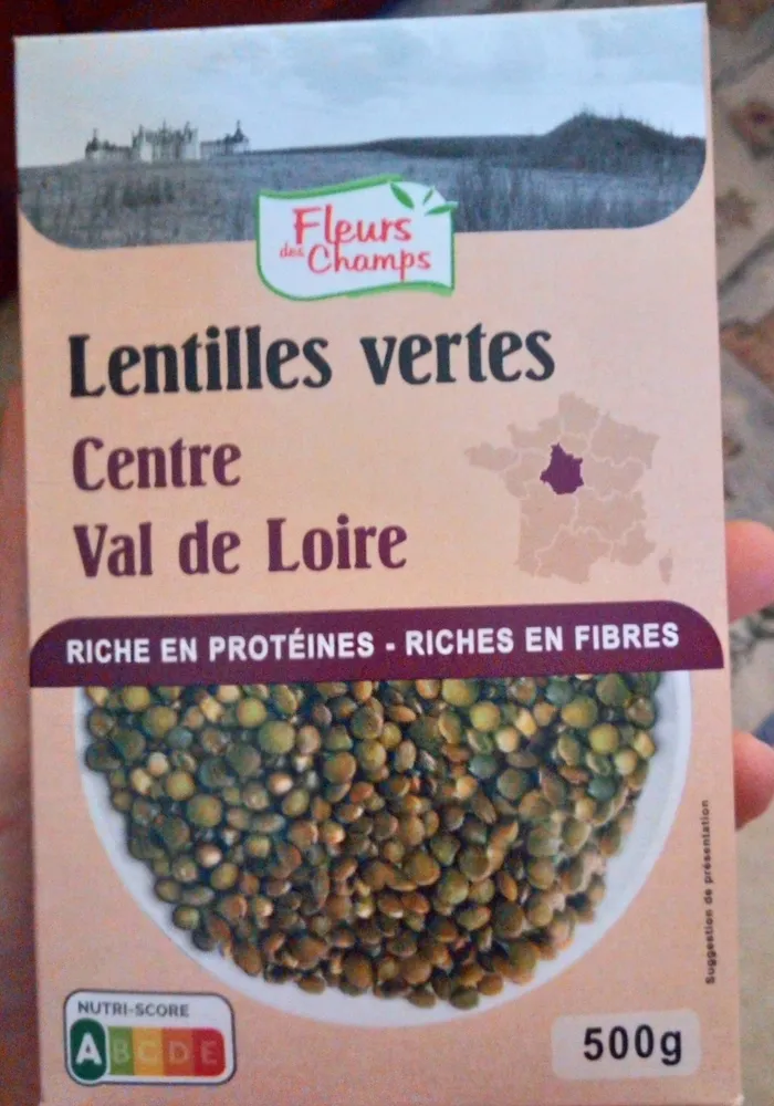 Lentilles vertes - Centre Val de Loire