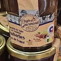 Préparation de fruits Cuite au chaudron Rhubarbes