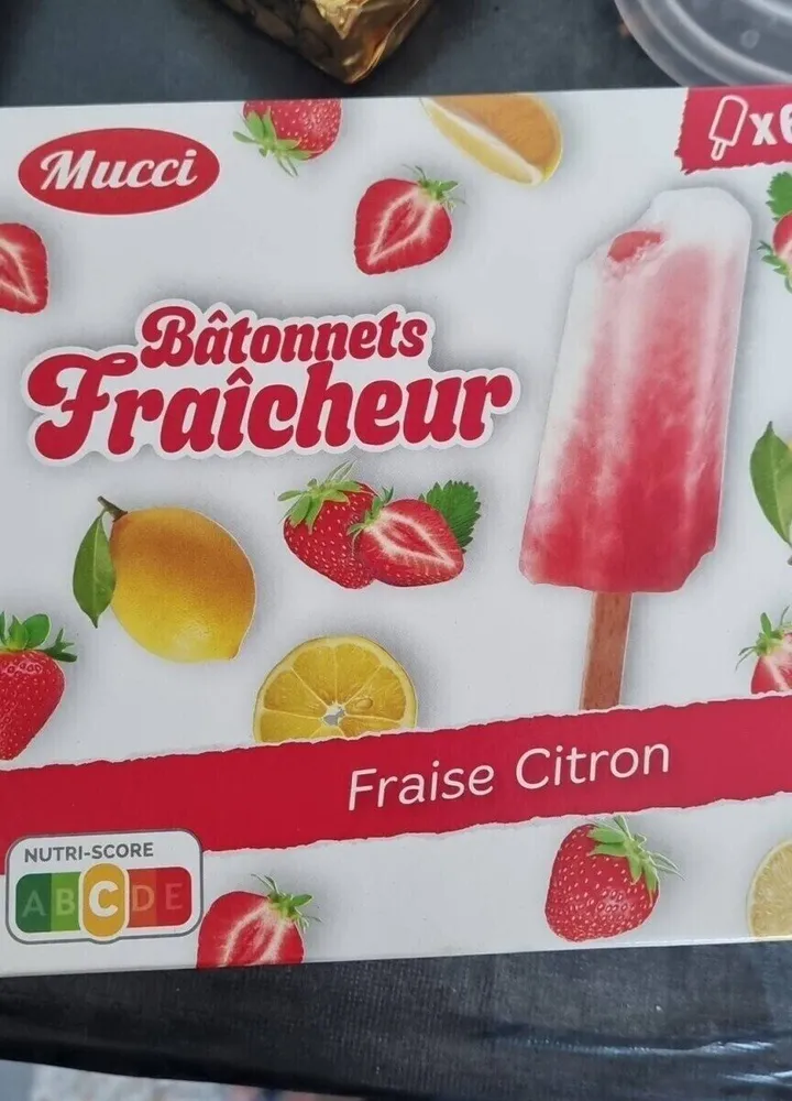 Batonnets fraicheur