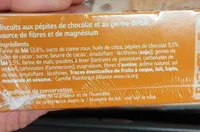 Biscuit aux pépites de chocolat
