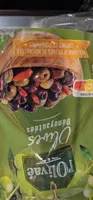 Olives dénoyautées lupins et poivrons
