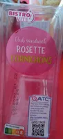 Sandwich triangle rosette cornichons