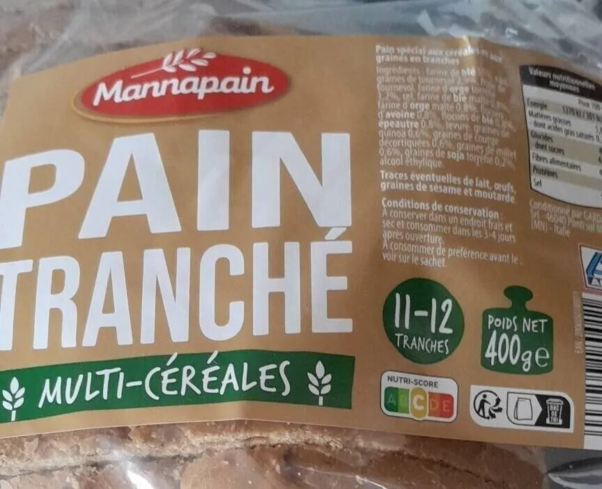 Pain tranche