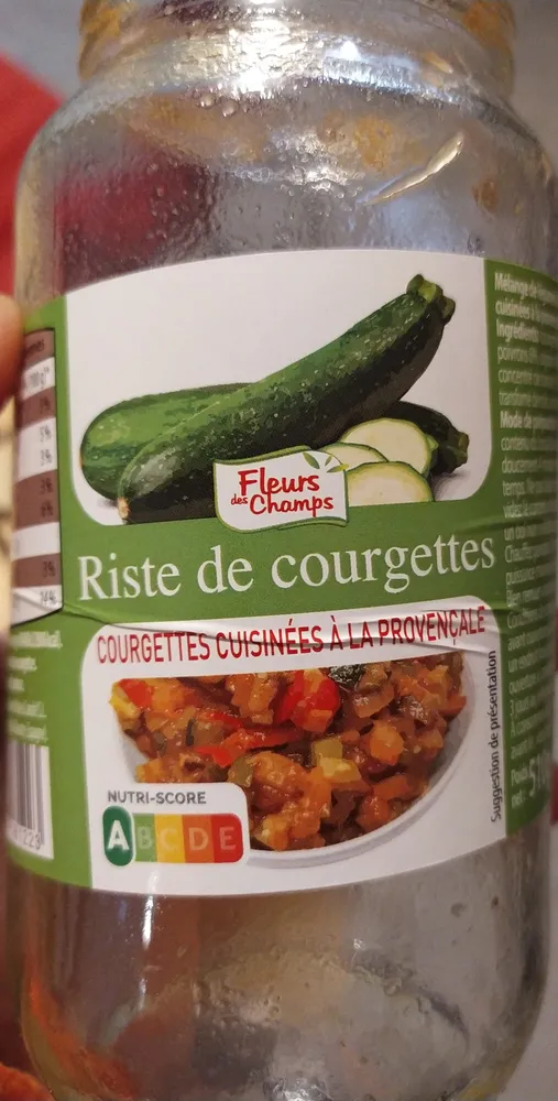 Reste de courgette