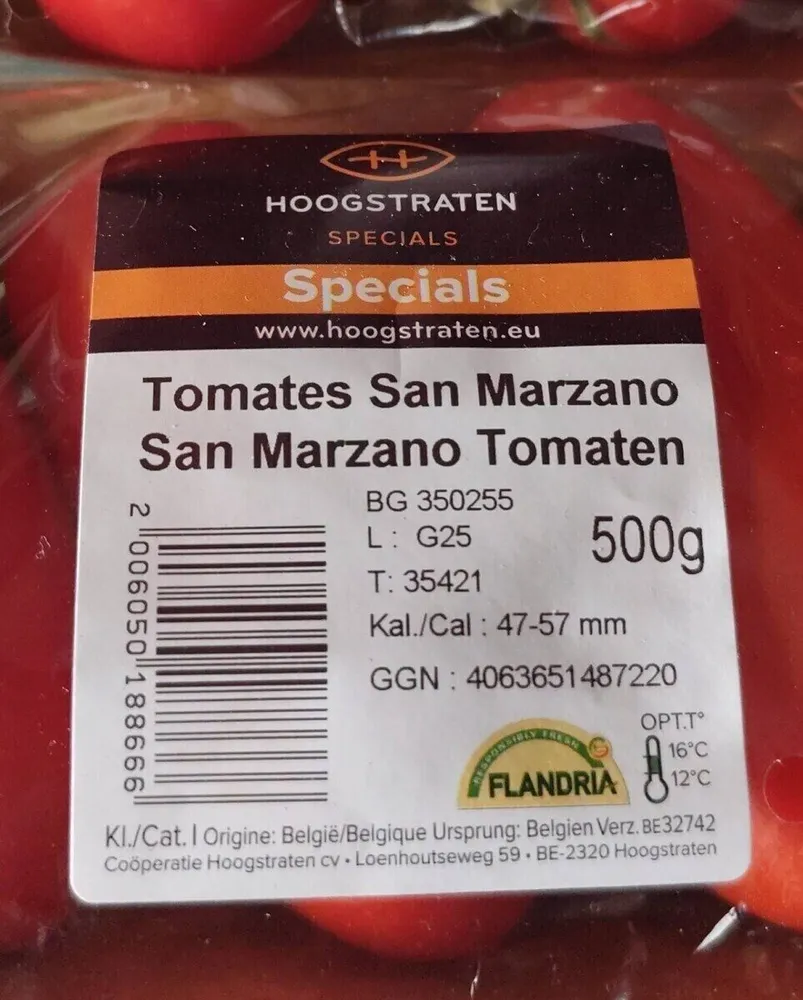 Tomates san marzano
