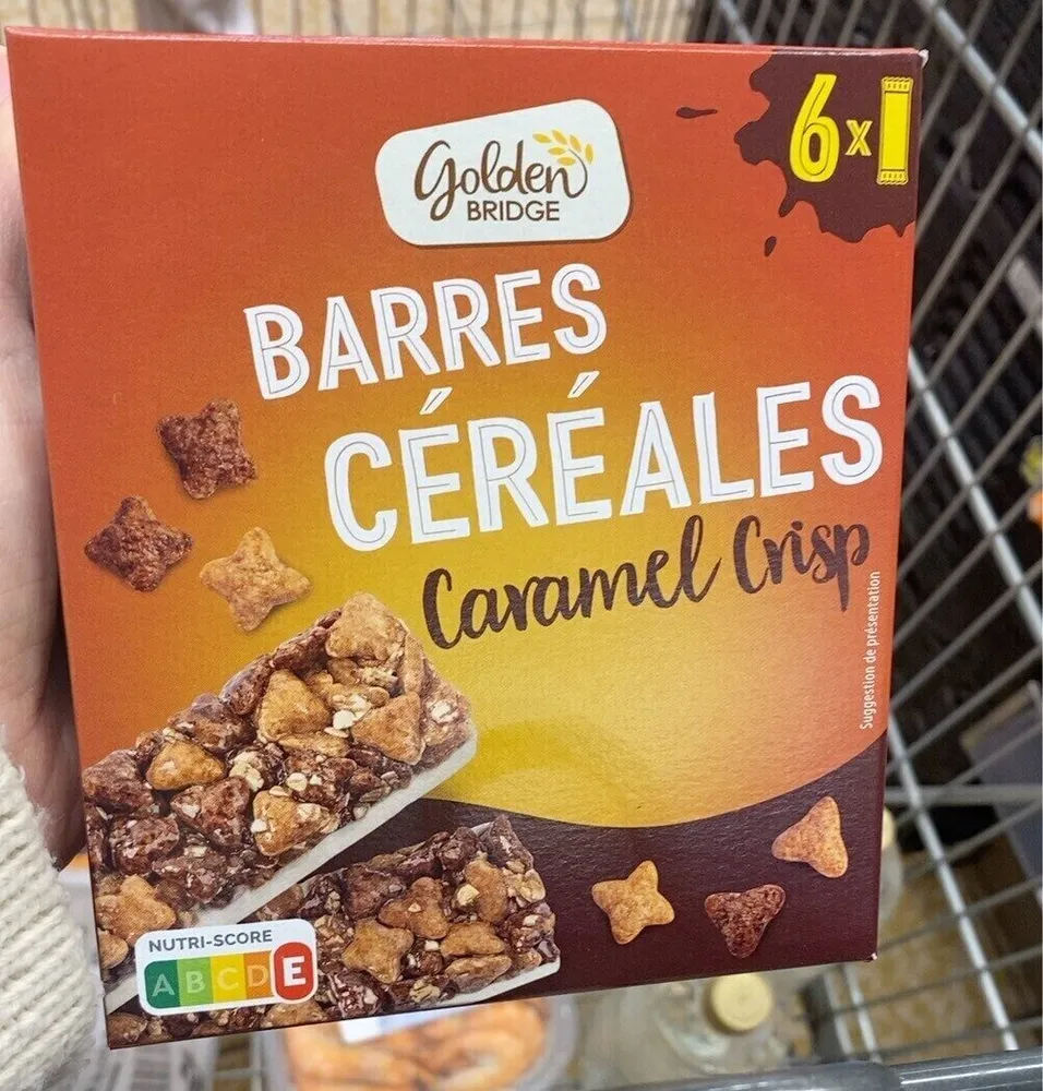 BARRES CÉRÉALES Caramel Crisp