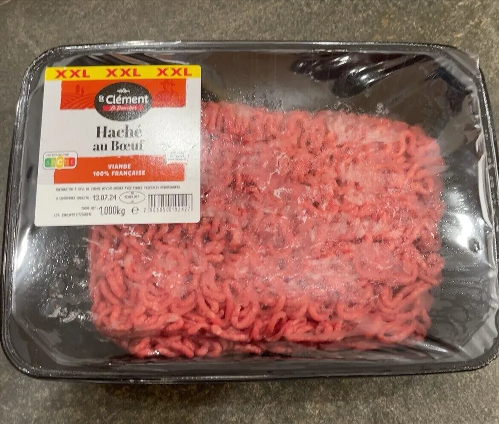 Haché au Boeuf 100% Française