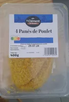 Panés de poulet
