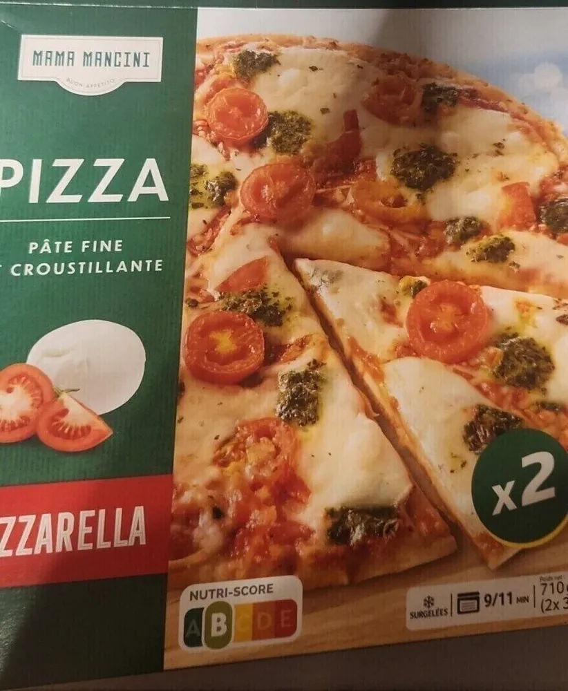 PIZZA PÂTE FINE CROUSTILLANTE