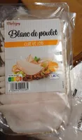 Blanc de poulet cuit et rôti