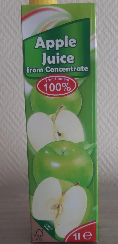 Apple Juice from Concentrate