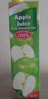 Apple Juice from Concentrate