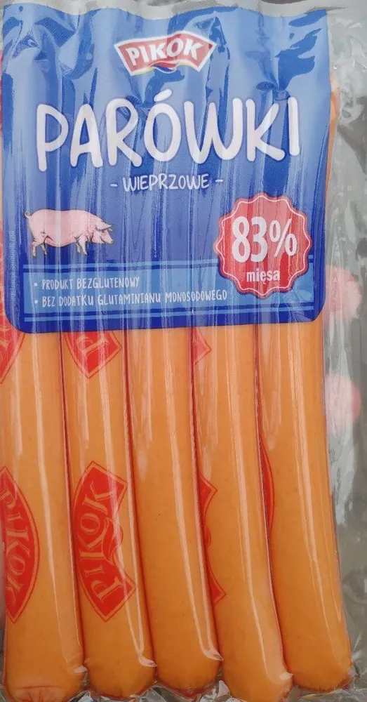 PARÓWKI WIEPRZOWE