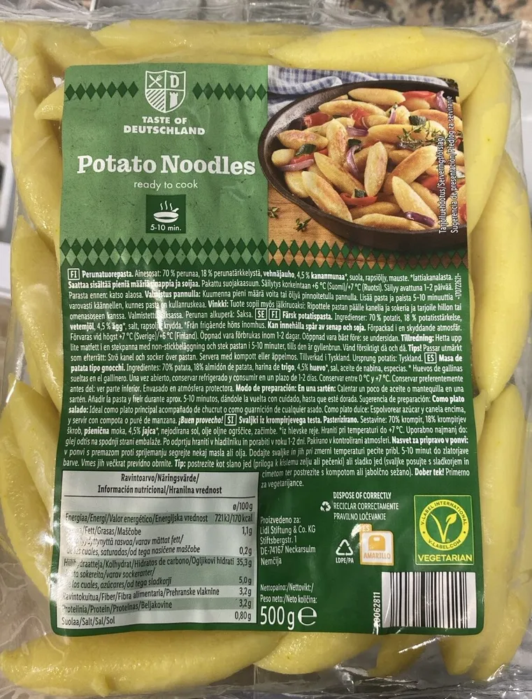 Klassische Schupfnudeln