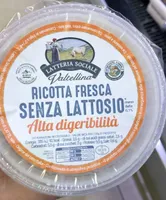 Ricotta senza lattosio
