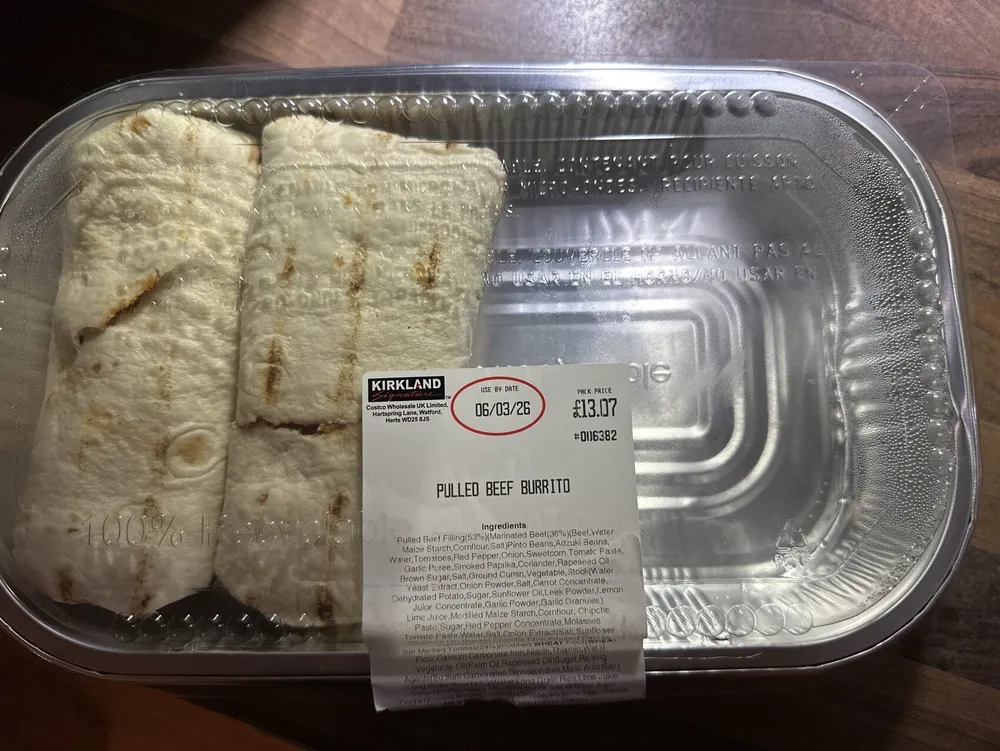 Pulled Beef Burrito