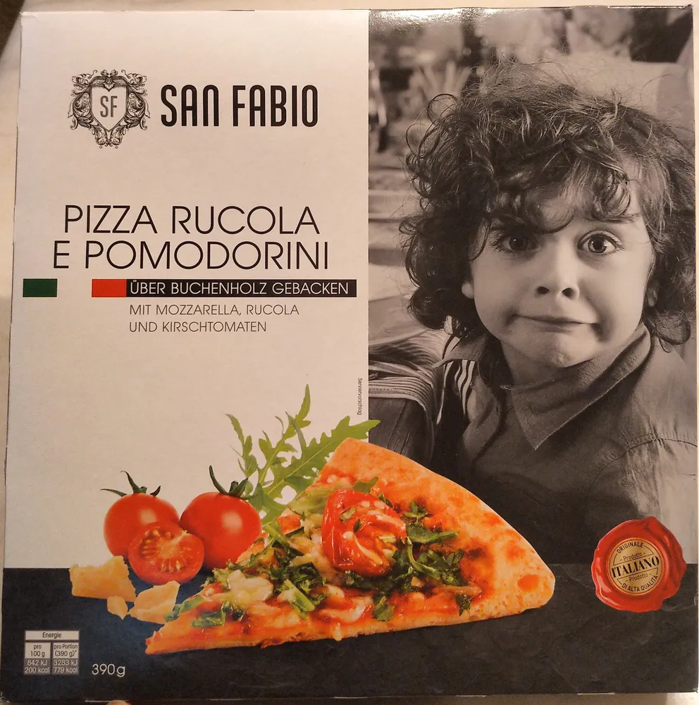 Pizza Rucola e Pomodorini