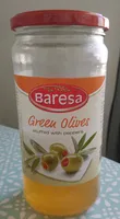 Green olives filled with paprika