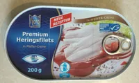 Premium Heringsfilets in Pfeffer-Creme