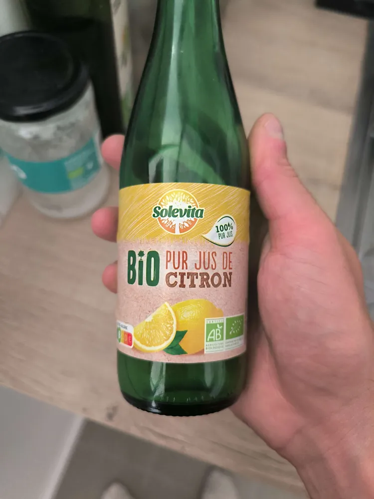 Pur jus citron bio
