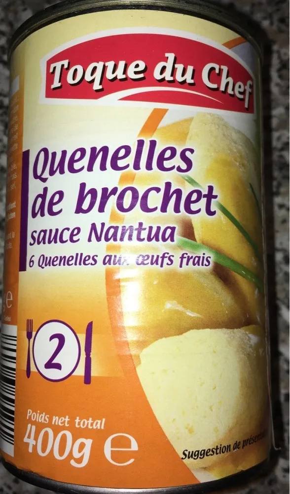 Quenelles De Brochet Sauce Nantua x6
