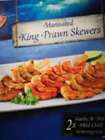 Brochettes de crevettes