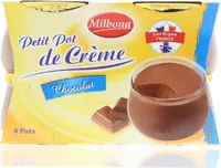 Petit pot de crème chocolat