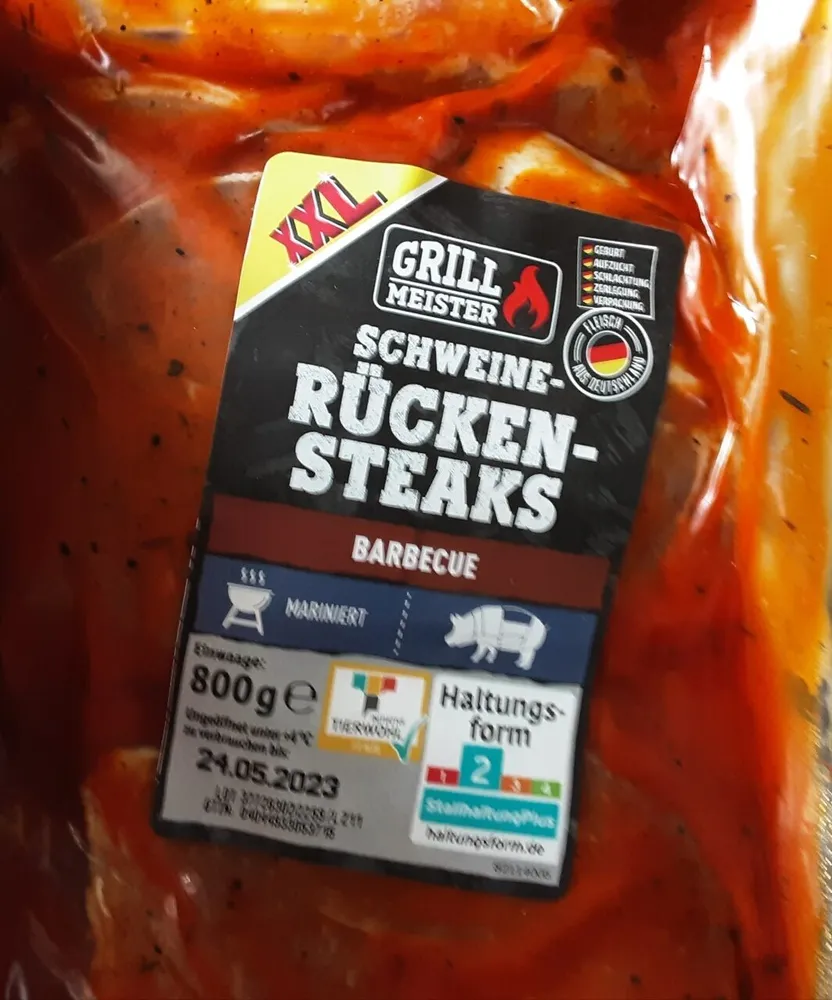 Schweinerückensteaks