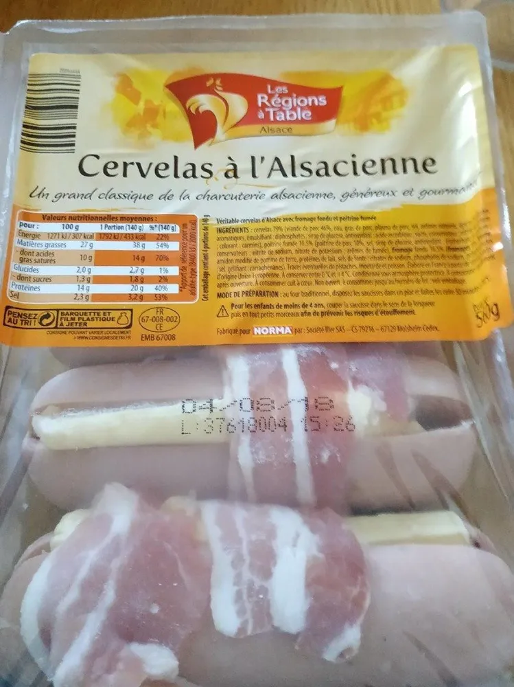 Cervelas alsacienne