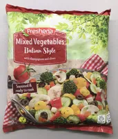 Seasoned mixed vegetables - Italian style