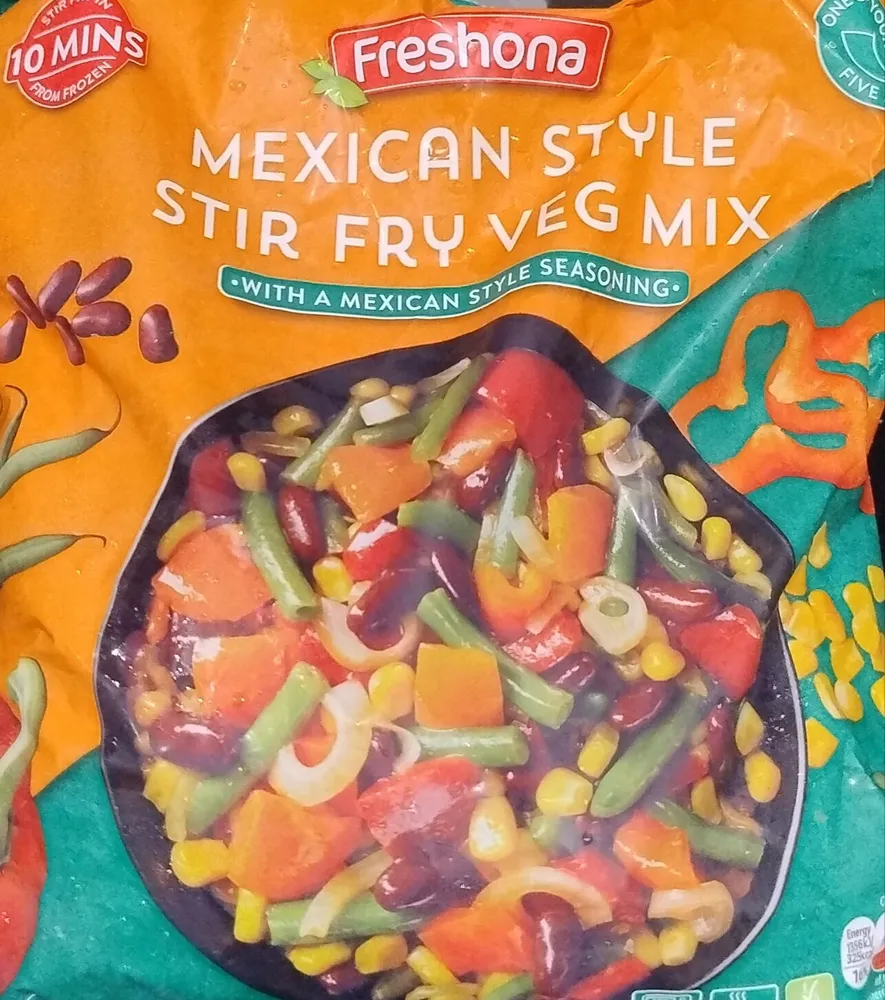 Mexican Style Stir Fry Veg Mix