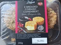 Breaded Cornish camembert