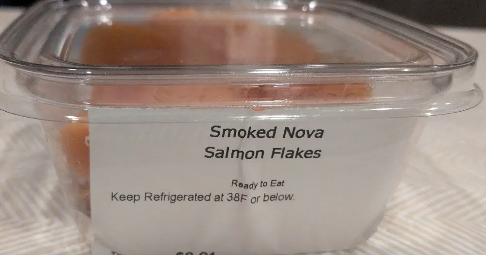 Smoked Nova Salmon Flakes