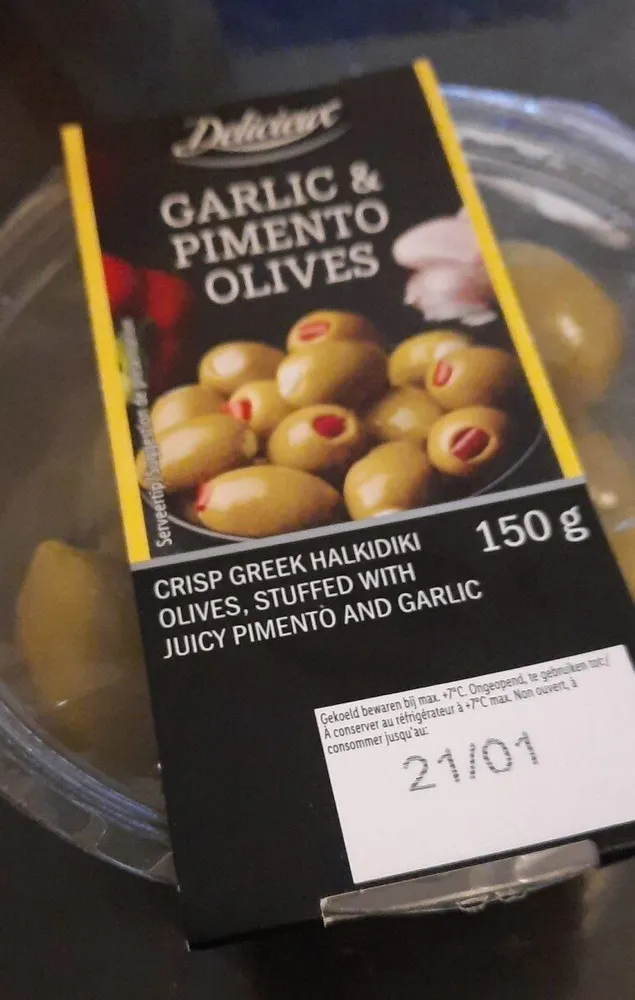 Olives piment ail