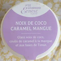 P'tit gourmand noix de coco caramel a la mangue