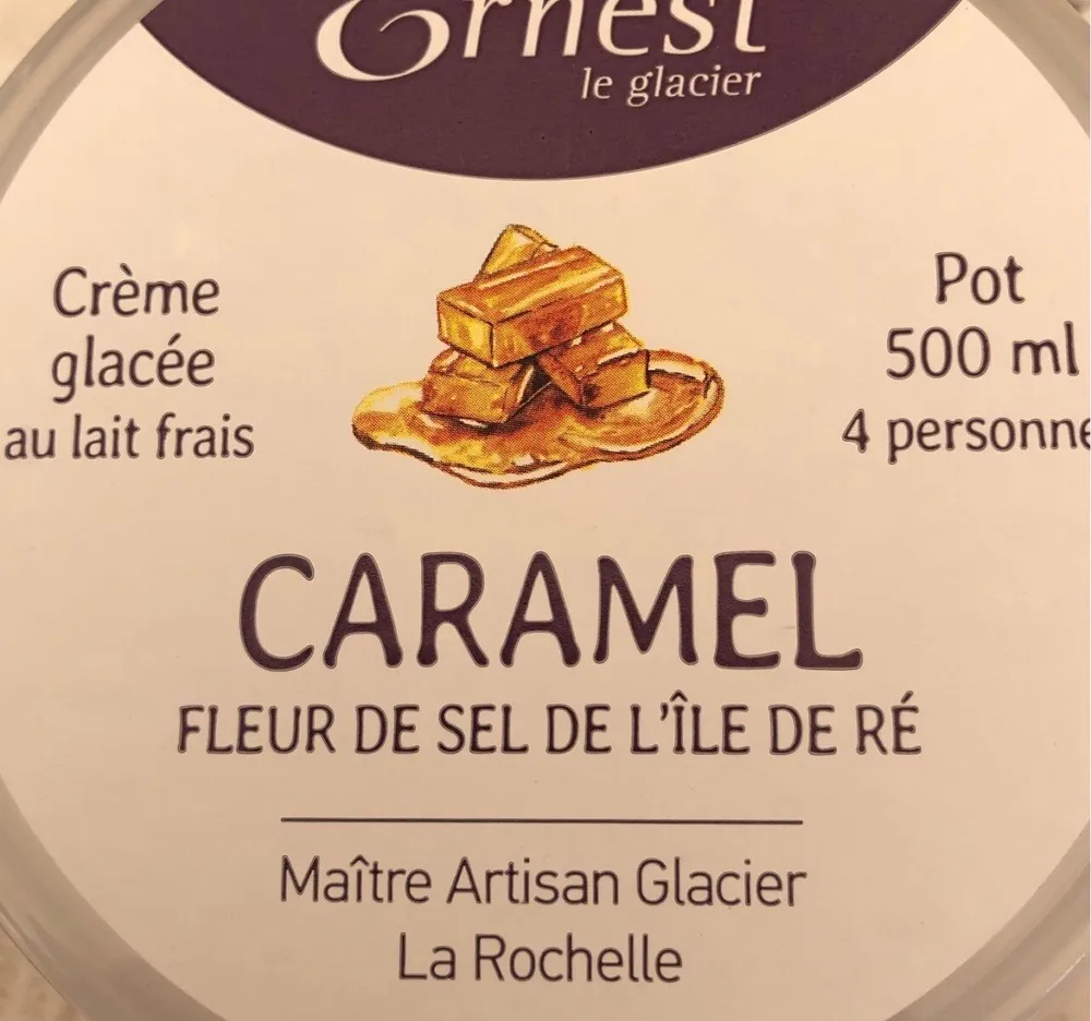 Caramel fleur de sel fe l'ile de re