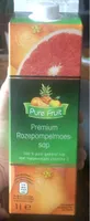 Jus de pamplemouse rose