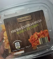 Frutas exóticas secas