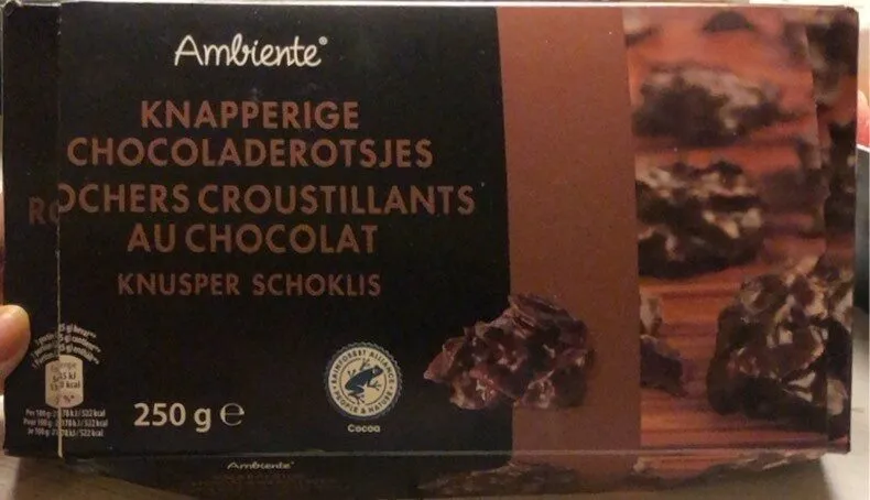 Rochers Croustillants au chocolat