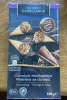 minicones au chocolat