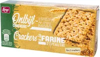 Crackers à la farine d’épautre