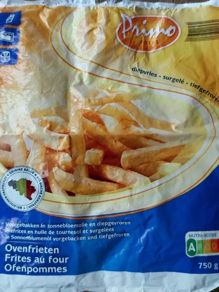 frites au four
