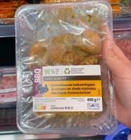 Escalopes de dinde marinée