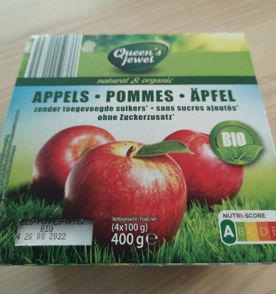Compotes pommes