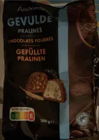 Gevulde Pralines Chocolats Fourrés