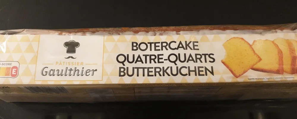 Quatre-quarts Botercake